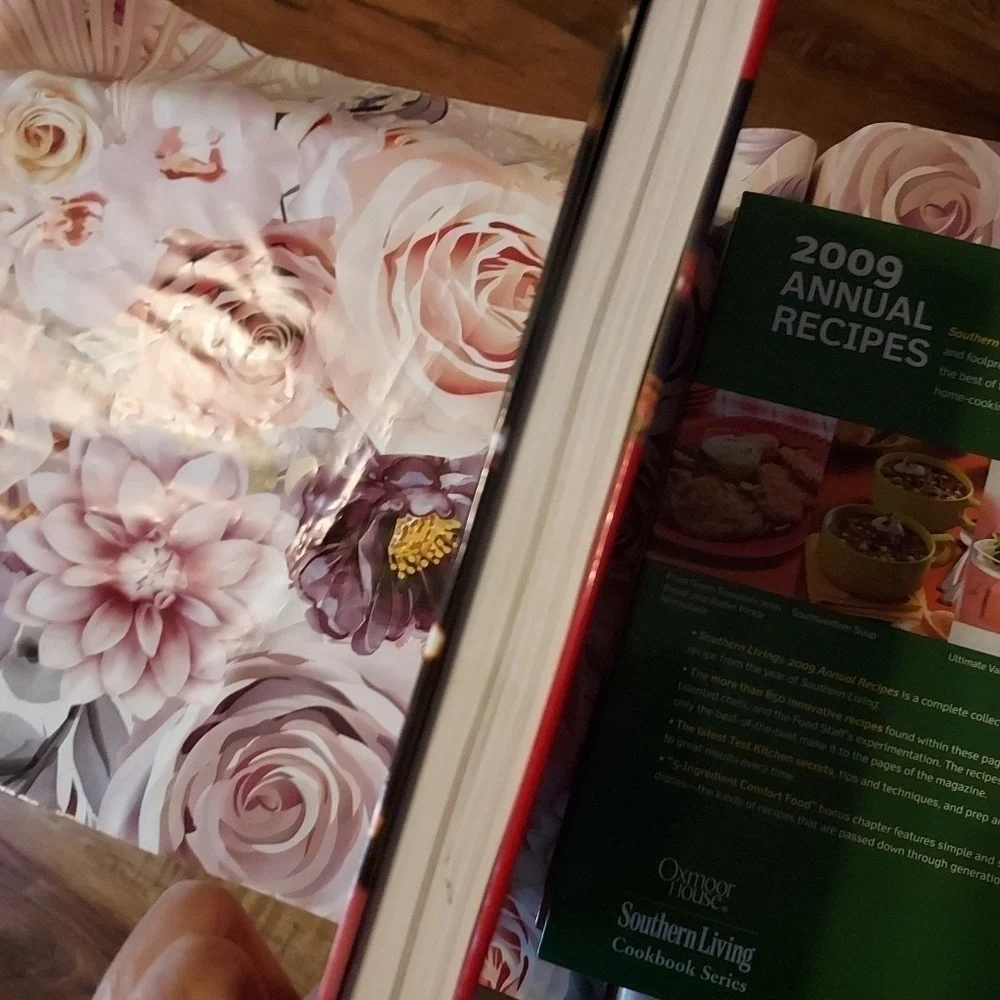 Southern living cookbooks 2008 and 2009 annual recipes